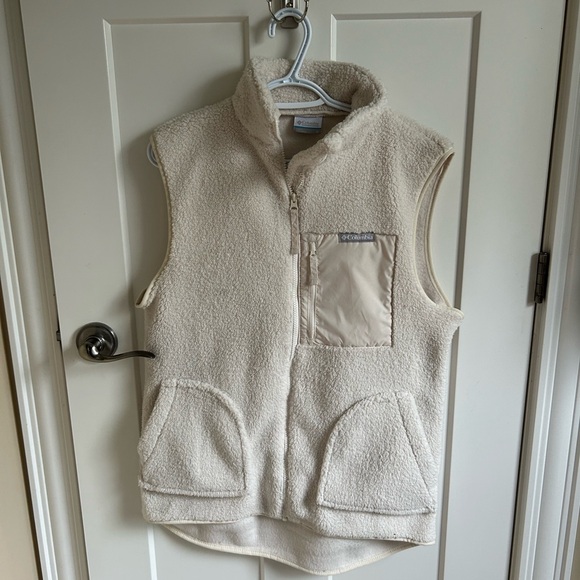 BNWOT Columbia Off White Vest - Picture 2 of 5